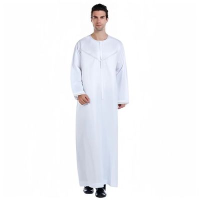 TR 80/20 Tissu de Thobe en polyester/viscose pour vêtements Toyobo islamiques musulmans