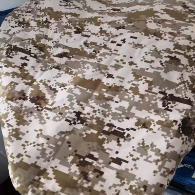 Résistance à la déchirure directe Polycotton SA Camouflage Rip-Stop Tissu 230gsm Largeur 57/58