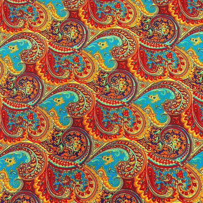Tissus en tissu de cerise 90 gm 110 gm 120 gm Tissus imprimés en tissu de sarong pour vêtements