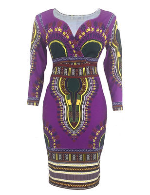 Pagne en coton teint sur mesure Super Wax Hollandais pour des vêtements africains dynamiques