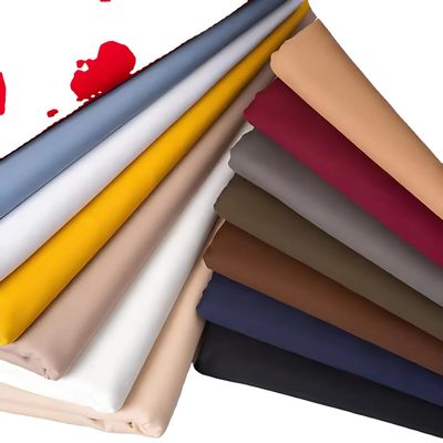 Tissu tissé de couleur personnalisé 210T Taffeta pour le revêtement de polyester standard 100% exporté