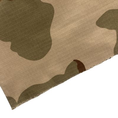 Multicam 80Polyester 20Cotton Camouflage Ribstop Enduit étanche pour les vêtements uniformes