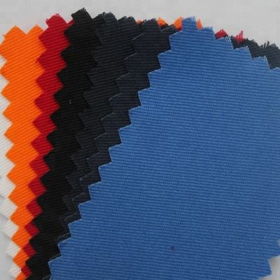 Tissus de uniformes scolaires en teinture simple 100% polyester pour sac de vêtements de garde de sécurité