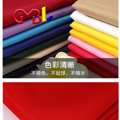 Polyester/coton Tissus de travail en tissu 100% Twill 2/2 Gabardine directement pour l'industrie