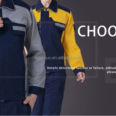 TC 80/20 90-240gm 21*21 Nombre de fils Polyester coton Vêtements de travail pour lourdes charges