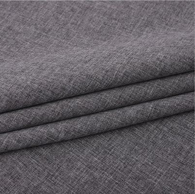Grey Melange 4 Ways Stretch Tissu polyester pour le textile domestique 35 ans professionnel