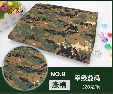Poids moyen TC 240GSM Tissu uniforme de protection de l'impression numérique avec mélange de polyester