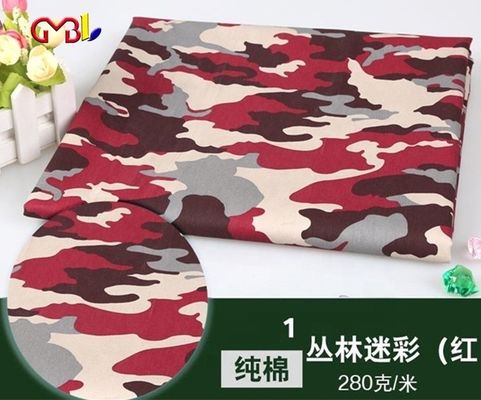 Poids moyen TC 240GSM Tissu uniforme de protection de l'impression numérique avec mélange de polyester