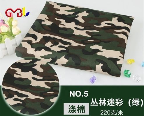 Poids moyen TC 240GSM Tissu uniforme de protection de l'impression numérique avec mélange de polyester