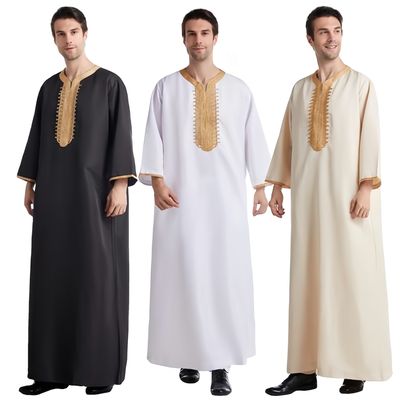 TR 80/20 Tissu de Thobe en polyester/viscose pour vêtements Toyobo islamiques musulmans