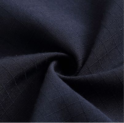 Couleur verte 100% de coton Camo Ripstop Tissu teint en coton solide pour vêtements de travail