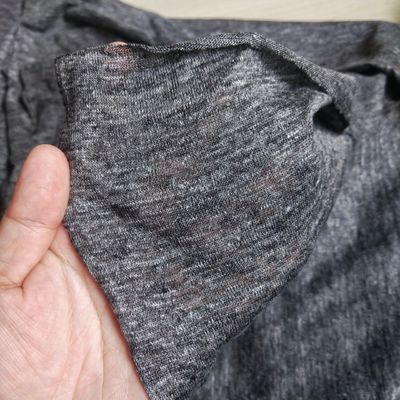 Jinsuo Grey Melange 4 façons d'étirer le tissu tissé avec un poids moyen et une densité de 130 x 70