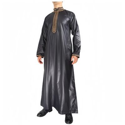 130 gm tissé TR 80/20 Polyester/Viscose Islamique musulman Toyobo Tissu et prêt à expédier