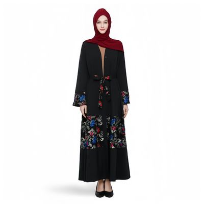 130 gm tissé TR 80/20 Polyester/Viscose Islamique musulman Toyobo Tissu et prêt à expédier