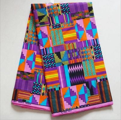 100% coton réel cire africaine Ankara Tissu avec type de fil cardé et motif BATIK
