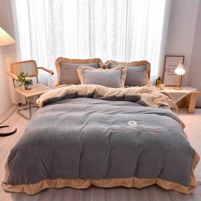 Tissu de flanelle imprimé doux et confortable pour textile domestique 100% polyester