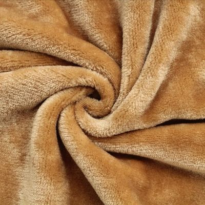 Tissu de flanelle à mémoire de polyester 100% confortable et durable pour textile domestique