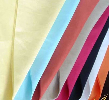 Poly coton simple teint de tissu de peuplier TC Poche/emboîture 80/20 45x45 110x76 tissage 1/1 peuplier