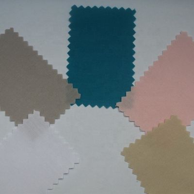 Poly coton simple teint de tissu de peuplier TC Poche/emboîture 80/20 45x45 110x76 tissage 1/1 peuplier