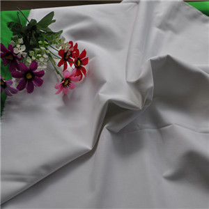 Poly coton simple teint de tissu de peuplier TC Poche/emboîture 80/20 45x45 110x76 tissage 1/1 peuplier