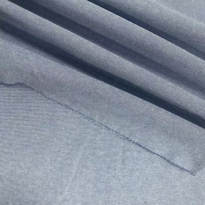 Les plaids, le modèle 21s, 100% coton, imitation de denim, chemise mince, denim tricoté pour une chemise.