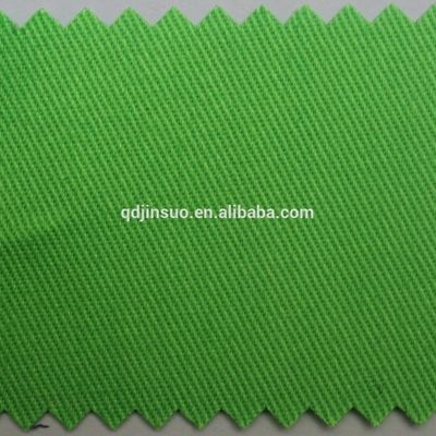 185-190gm Couleur personnalisée Polycotton T65/C35 32*32 Tissu à perceuse unique Stocks de tissu
