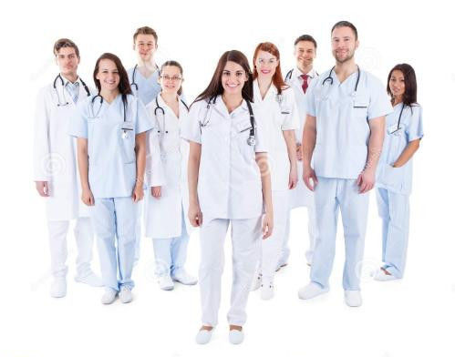 Top- TC 65/35 ou 100% coton Uniforme infirmière/médecin Largeur du tissu 58/60 Couleur personnalisée