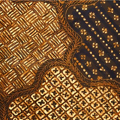 Tissu en brocart de poids moyen Tissu en cire africaine imprimé 100% coton Ankara Design Dress