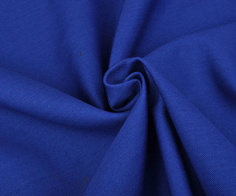 Tissu lot de stock TC 20*16 240GSM combinaison bleu foncé