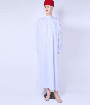 Vêtement arabe islamique en polyester ignifuge