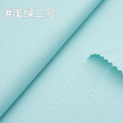 Blanc bleu Uniforme infirmier de l'hôpital Tissu coton polyester infirmier Tissu 100*52 Densité