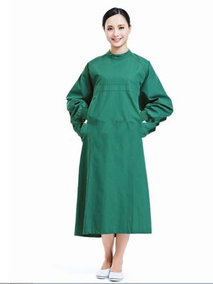 Blanc bleu Uniforme infirmier de l'hôpital Tissu coton polyester infirmier Tissu 100*52 Densité