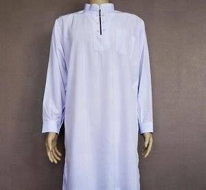 Tissu Thobe respirant 100% polyester pour la robe orientale Thobe arabe Thobe somalie Baati