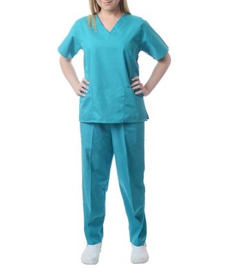 65% Poly 35% coton Twill TC Tissu pour l'hôpital Uniforme infirmière médecin et léger