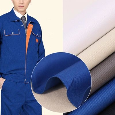 Vêtements de travail en coton-tige avec détachant 80/20 21*21 190GSM à Stocklot
