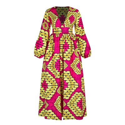 Super Wax Hollandais Tissu 100% coton pour vêtements africains Robe largeur 57/58 &quot; Style DOT