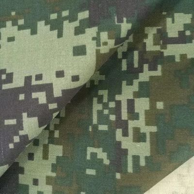 Fabrique de camouflage imperméable à l'eau en TC Ripstop pour la demande du client