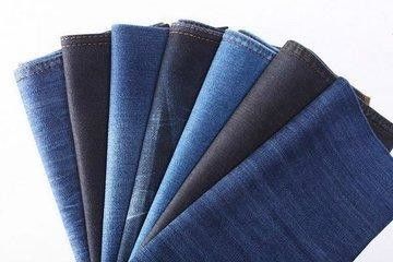 Poids moyen 180gm 230gm 300gm Lavé 100% coton Twill Fil teint Denim Tissu pour les jeans