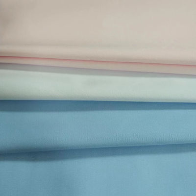 Vêtements de travail Tissu de tissu d'hôpital coton long meilleur textile femmes médicales infirmière médecin gommage