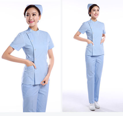 Tissu en polyester à 100% pour uniformes et combinaisons Tissu imperméable à l'eau pour vêtements de travail en gabarde