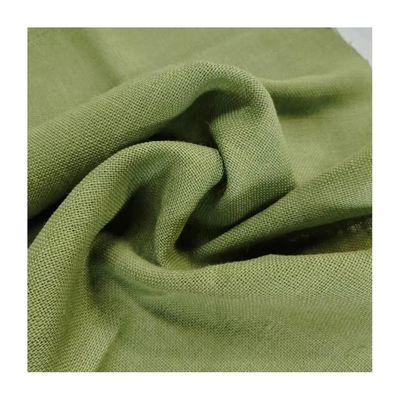Poids moyen 270GSM Tissus de bourrache teinté sur mesure Roll 60 pouces Colorisé 100% Tissu de jute