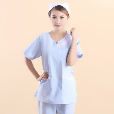 Tissu antistatique 100% polyester Tissu de tissu pour vêtements de travail Tissu de couleur personnalisée