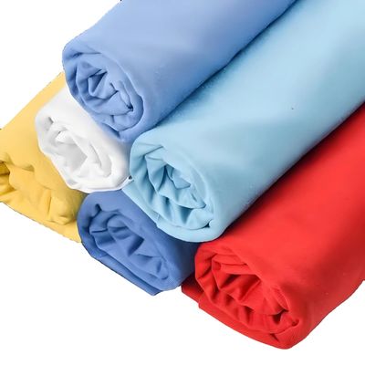 Tissus à tricoter en spandex à la mode TC 65 35 ou 100% coton Hôpital Blanc Uniforme infirmière médecin Tissu