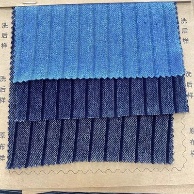 Nom personnalisé 14 oz Selvedge Denim Tissu avec largeur 57/58 &quot;en bleu foncé 100% coton