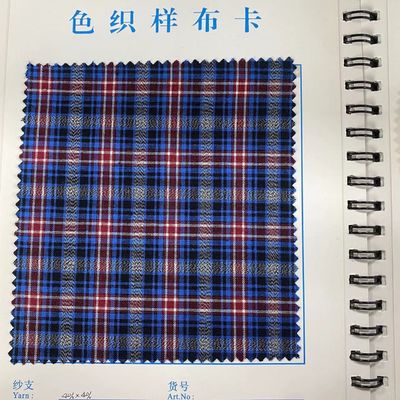 Conception personnalisée Poids élevé Respirant 100 fils de coton Tissu de contrôle teinté Pour la mémoire de t-shirt