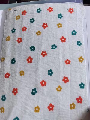 Tissu d'impression de maillot de coton tricoté antistatique pour vêtements avec matériau respirant