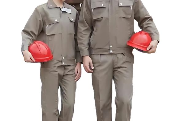Polycoton 65*35 3 1 Poids lourd cartonné TC travaux de forage porter pantalon casquettes Tissu pour vêtements de travail
