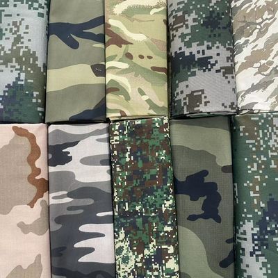 80% polyester 20% coton TC imperméable à l'eau multi-caméra camouflage