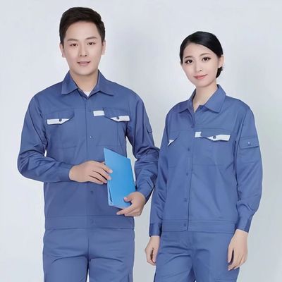 Couleur personnalisée anti-statique/réflammable 100% coton TC Tissu uniforme