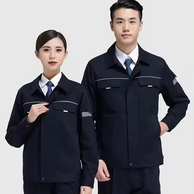 Poids moyen Jinsuo Tissu poly coton doux sur mesure pour vêtements de travail uniformes